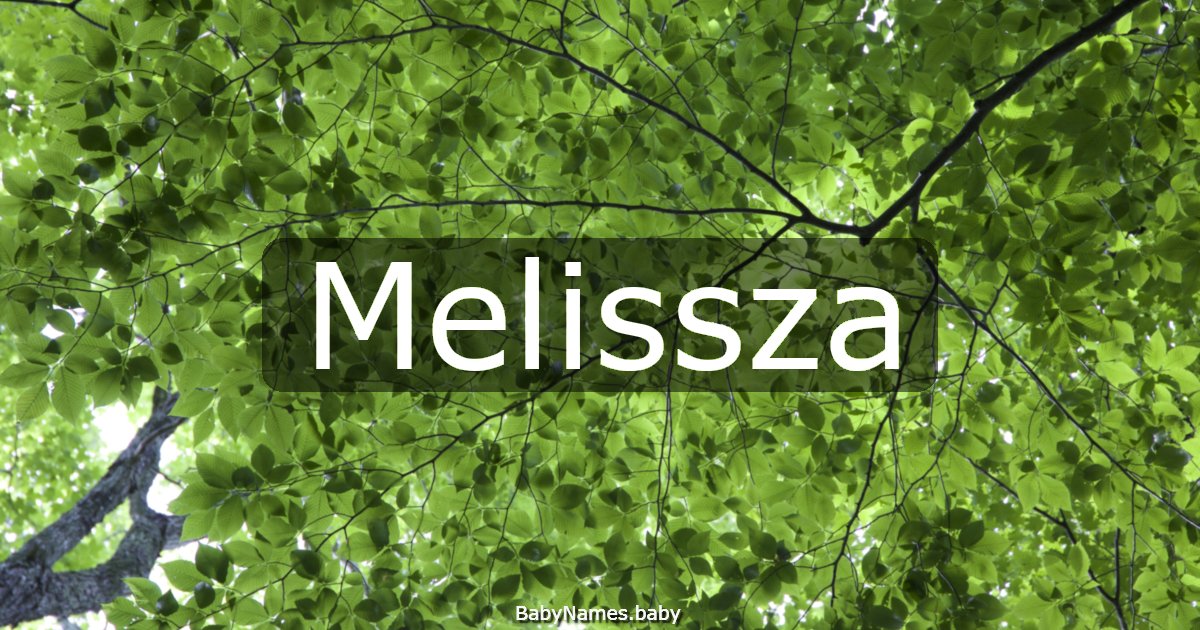 Melissza