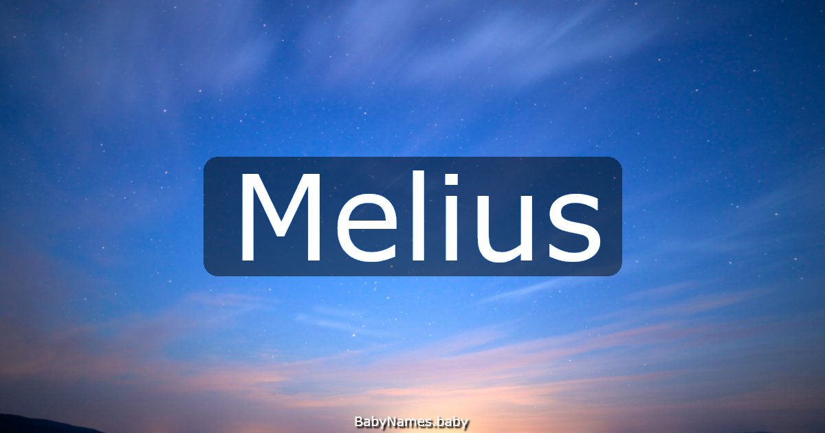 Melius