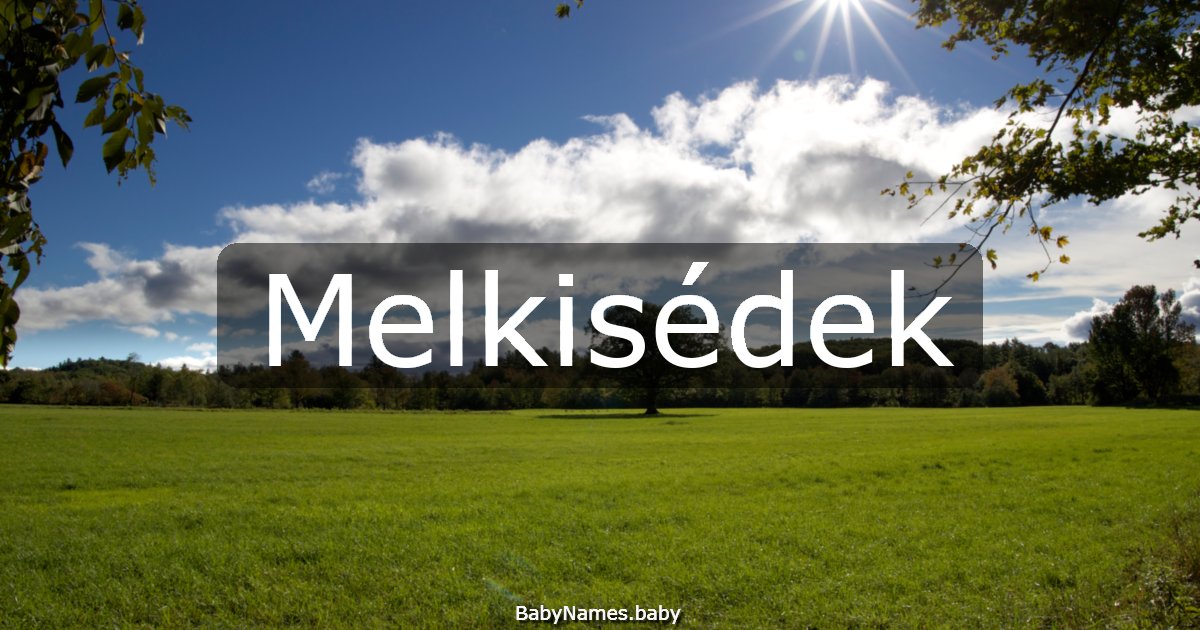 Melkisédek