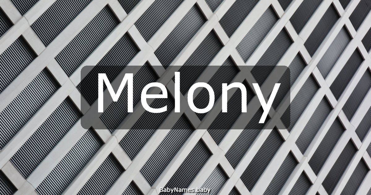 Melony