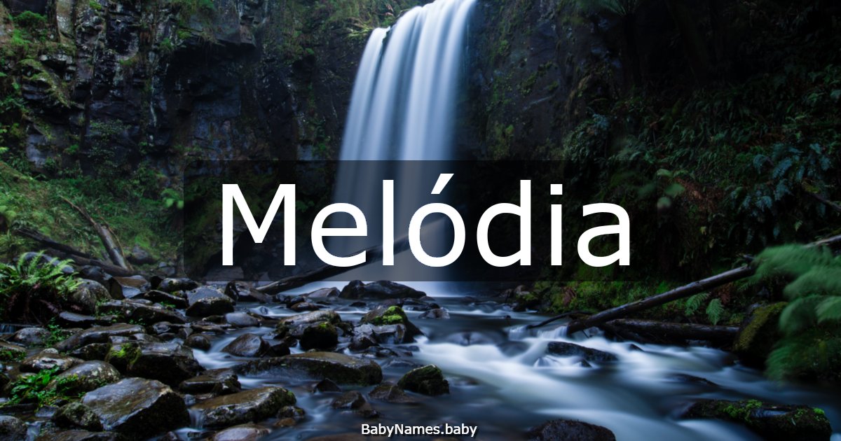 Melódia