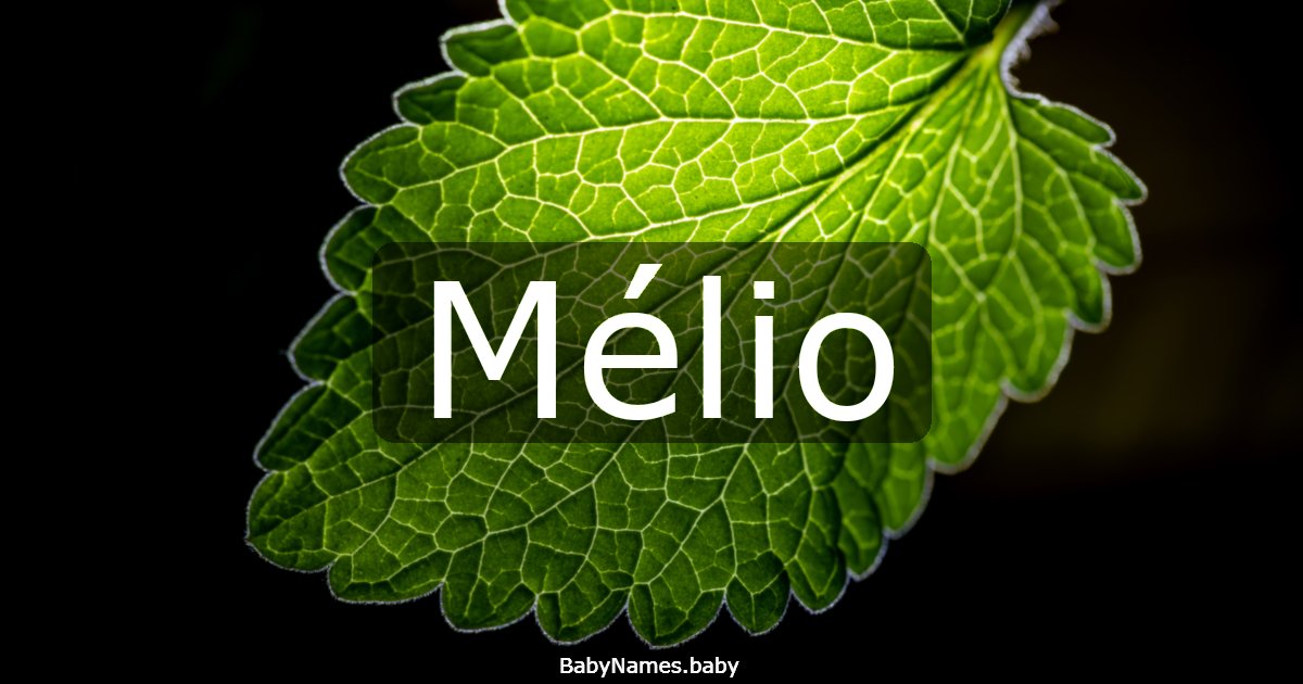 Mélio