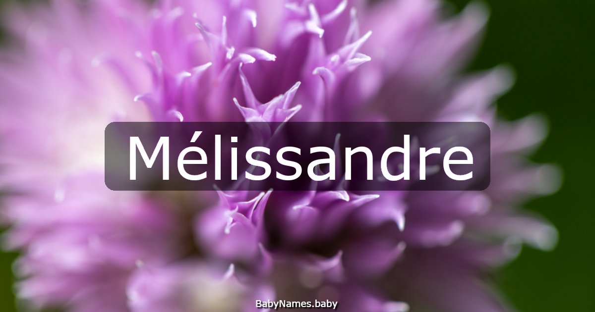 Mélissandre
