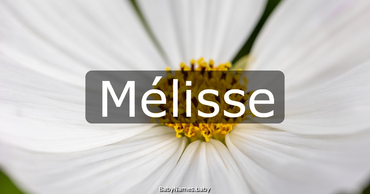 Mélisse