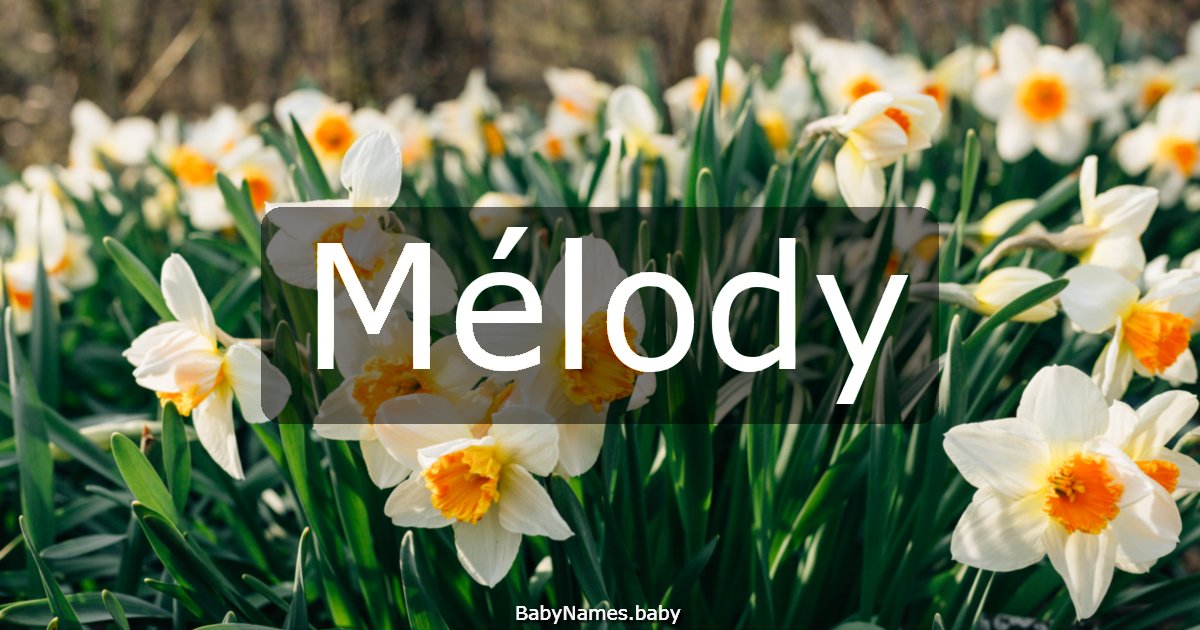 Mélody