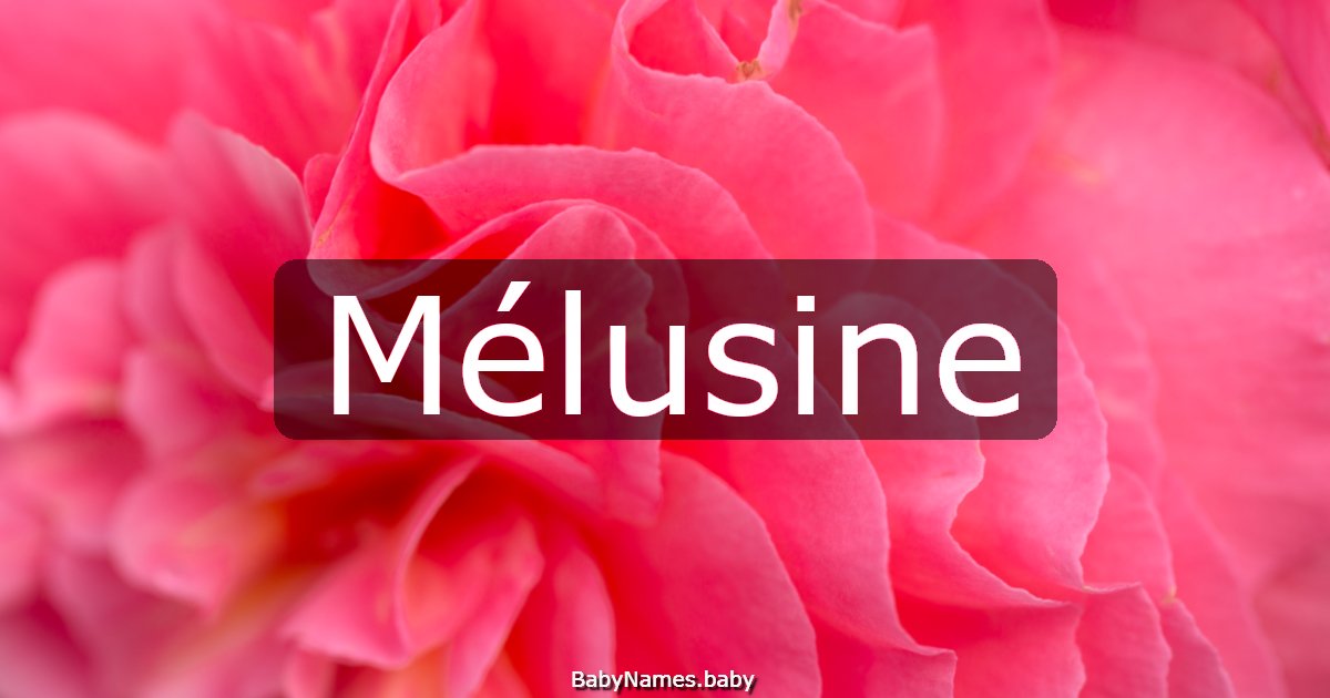 Mélusine