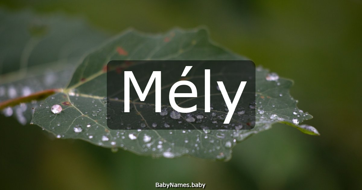 Mély