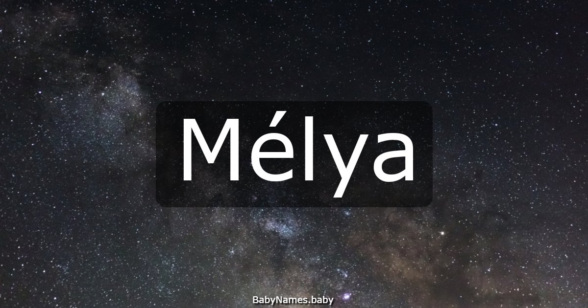 Mélya