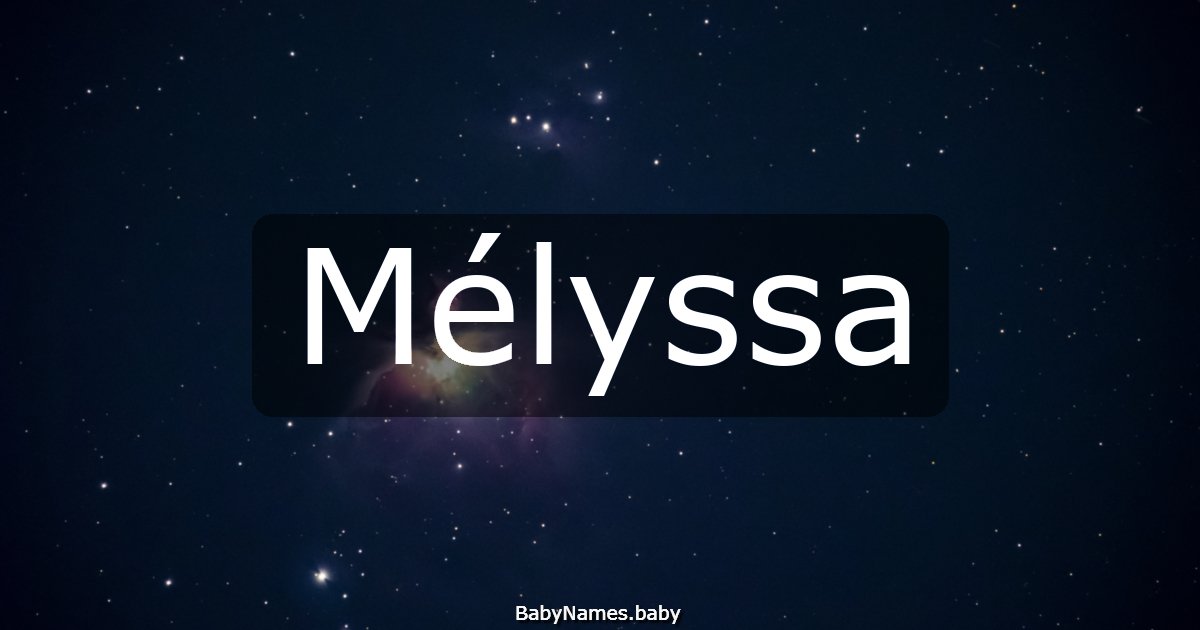 Mélyssa