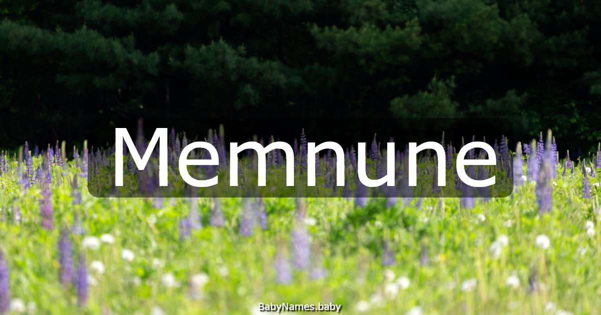 Memnune