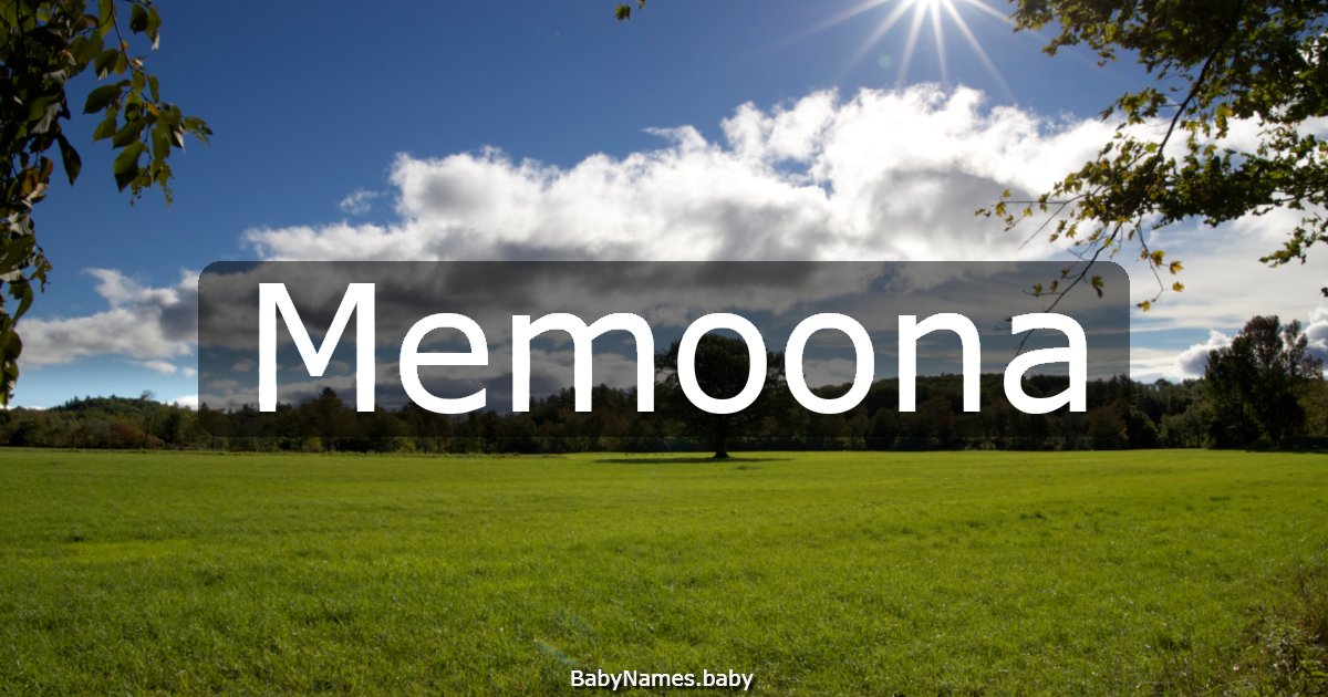 Memoona