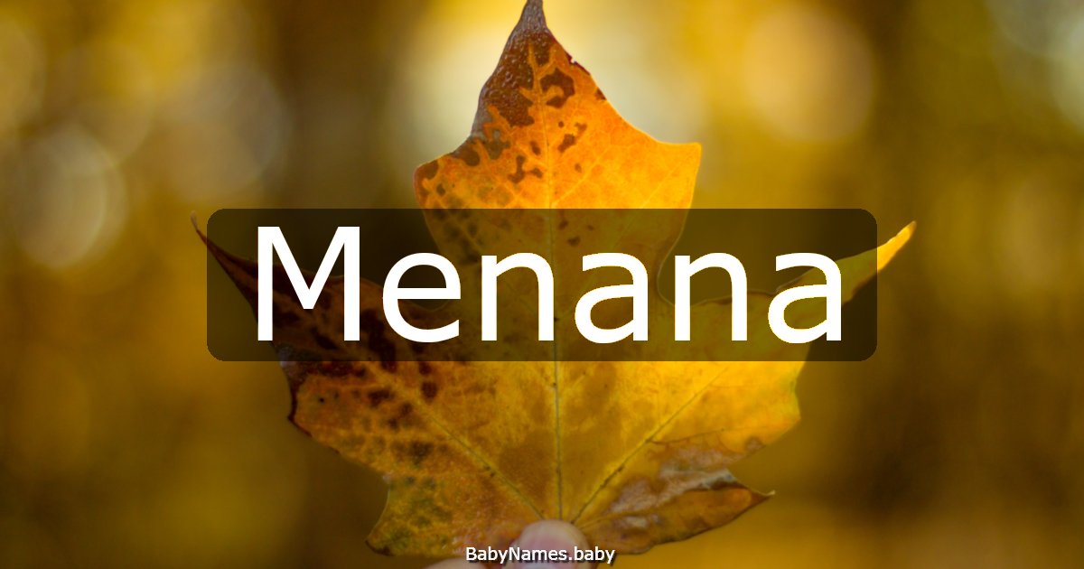 Menana
