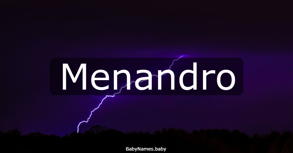 Menandro