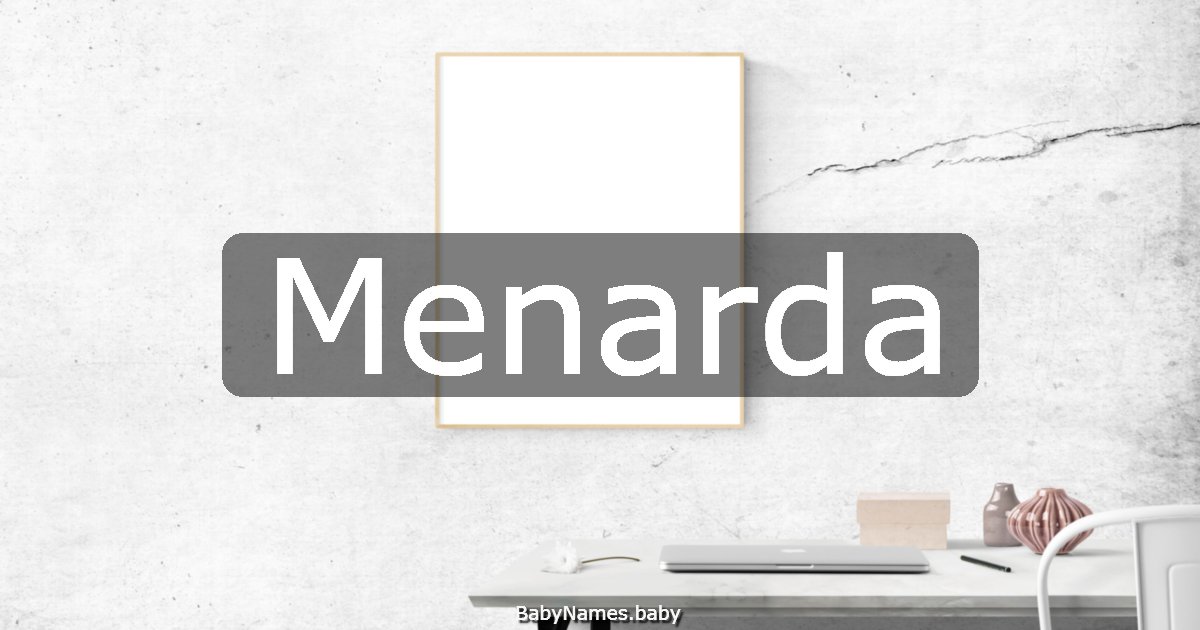 Menarda