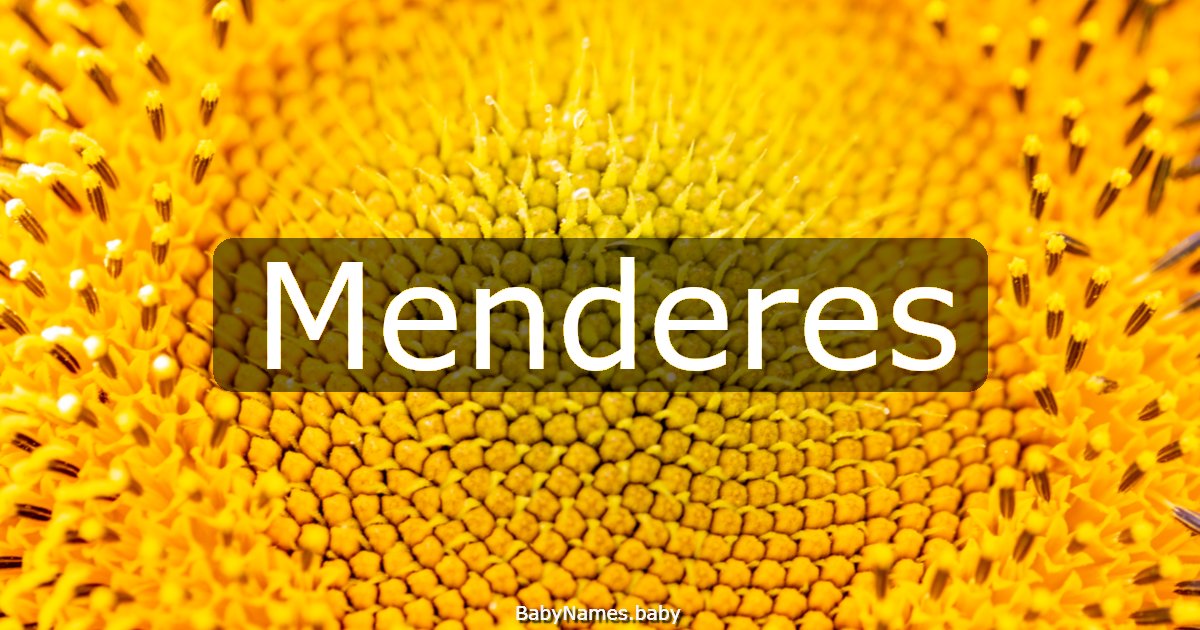 Menderes