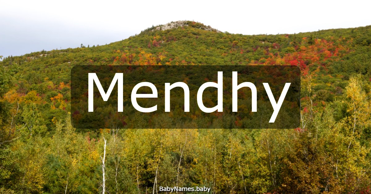 Mendhy