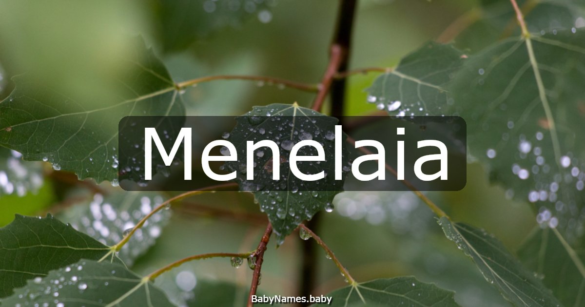 Menelaia