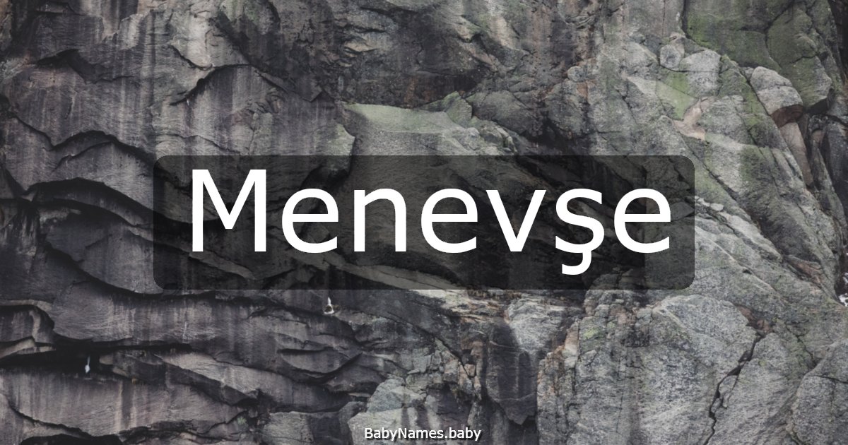 Menevşe