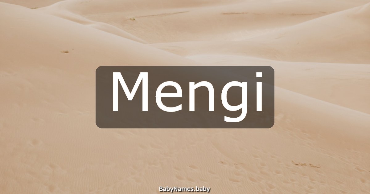 Mengi