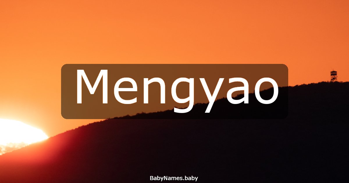 Mengyao