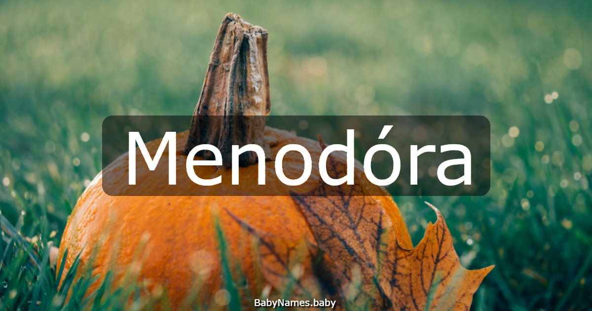 Menodóra