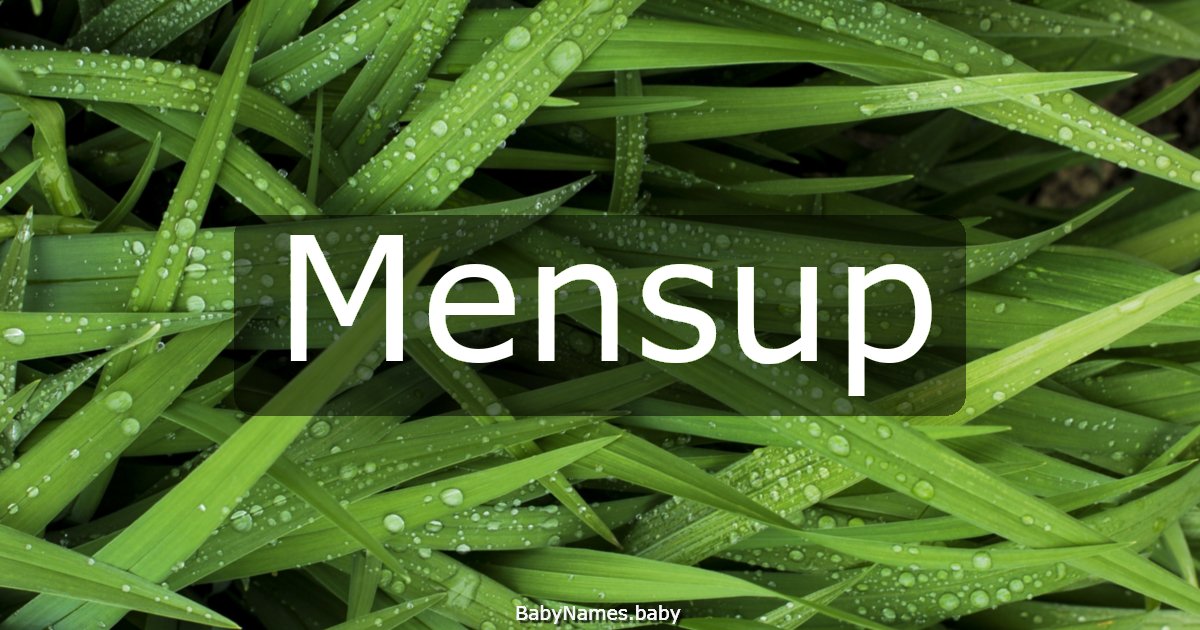 Mensup