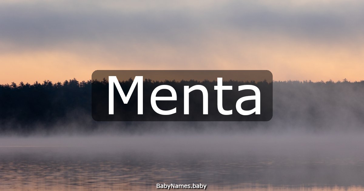 Menta