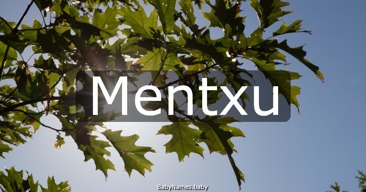 Mentxu