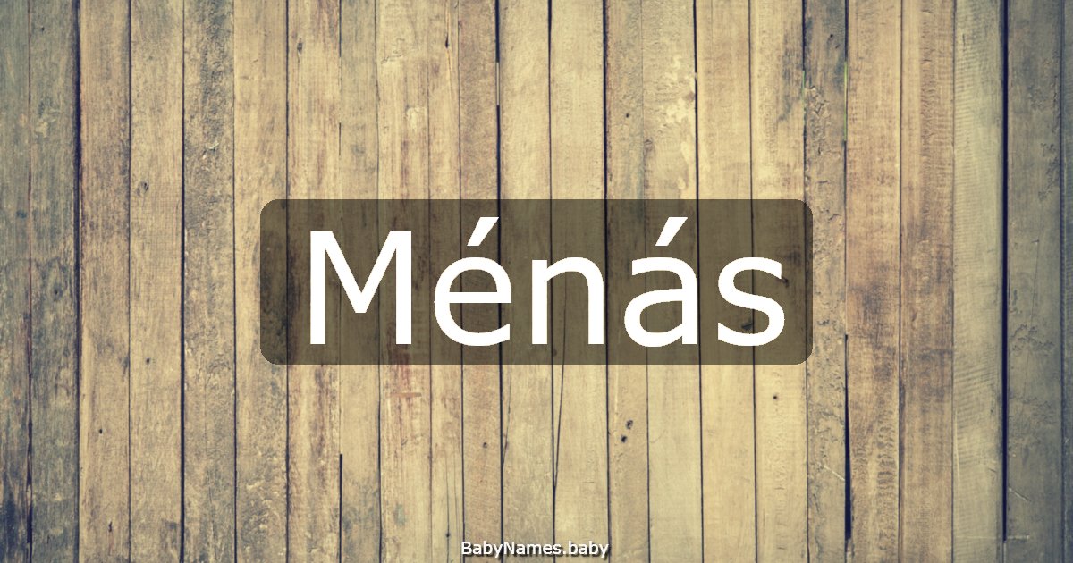 Ménás
