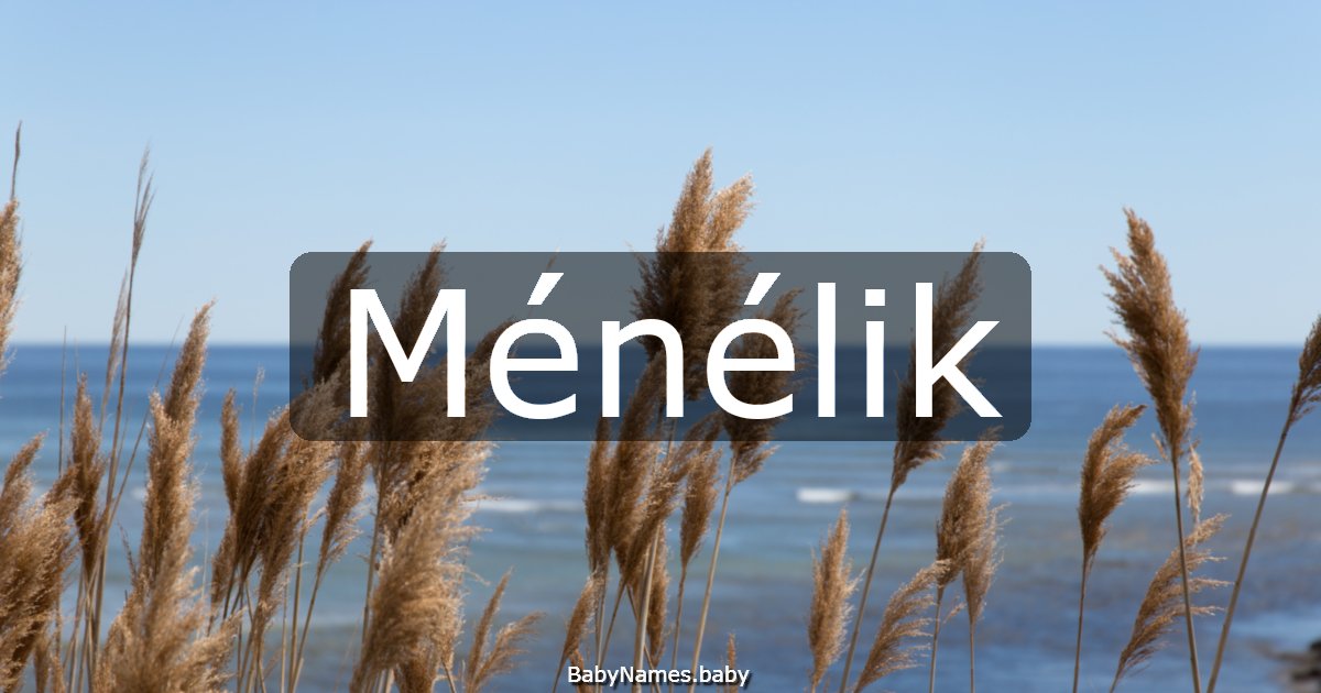 Ménélik