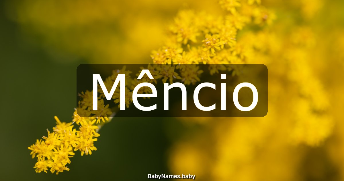 Mêncio