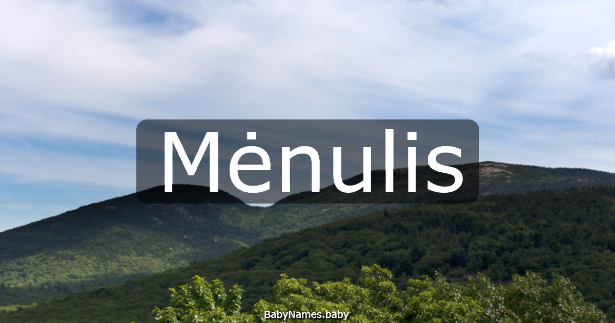 Mėnulis