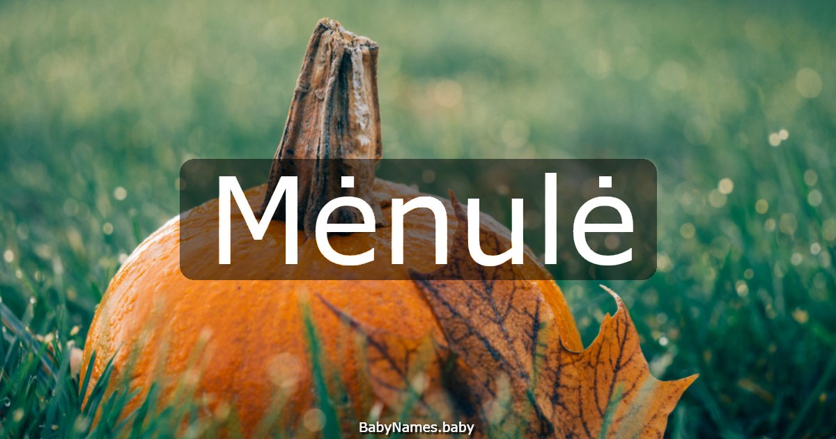 Mėnulė