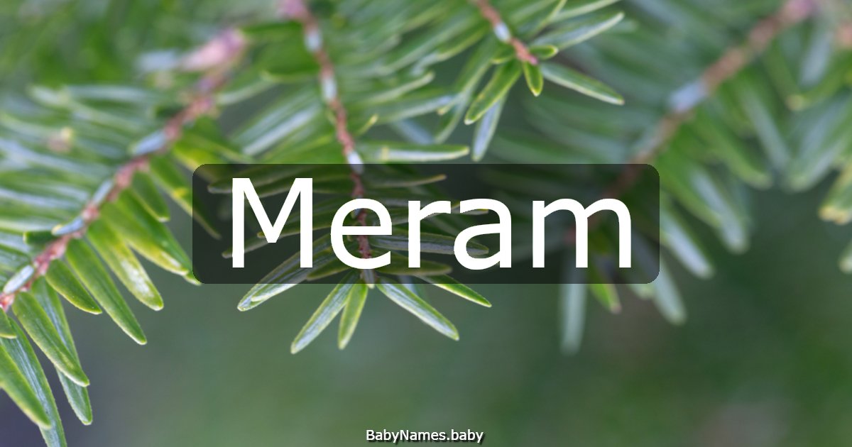 Meram