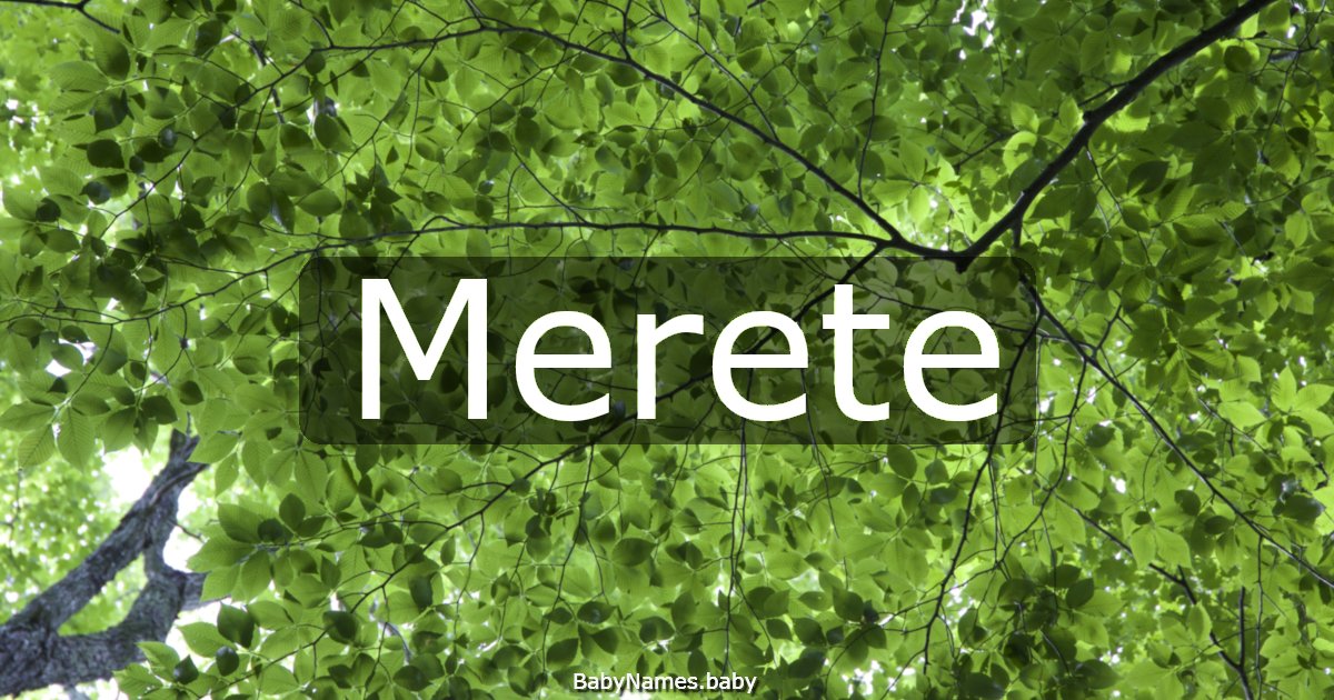Merete