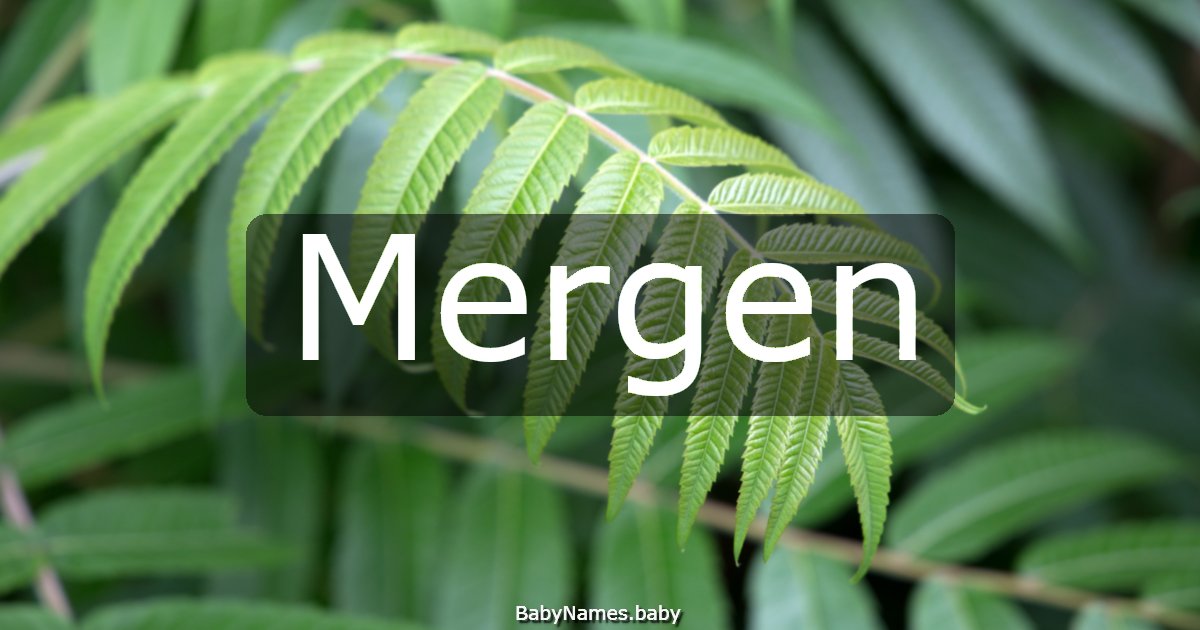 Mergen
