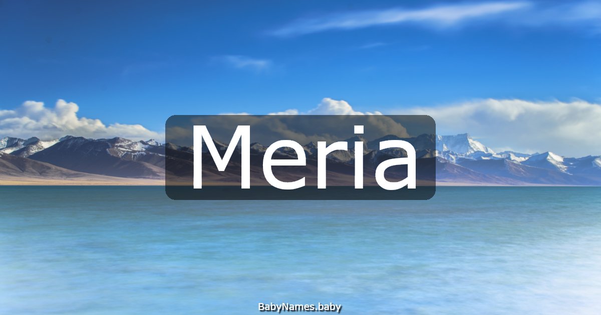 Meria