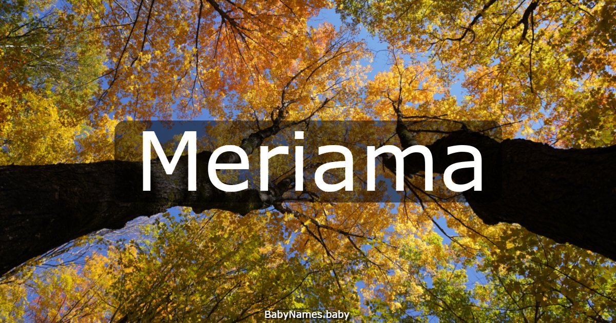 Meriama