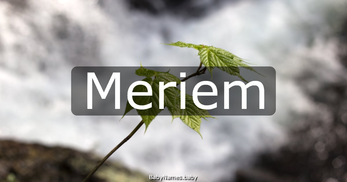 Meriem