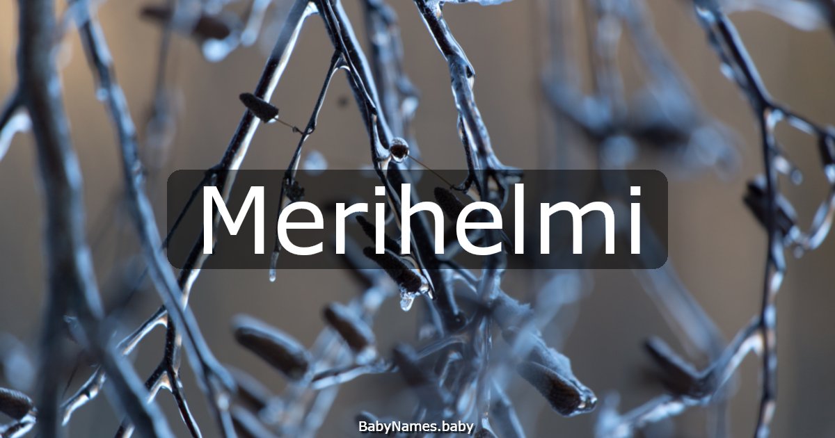 Merihelmi