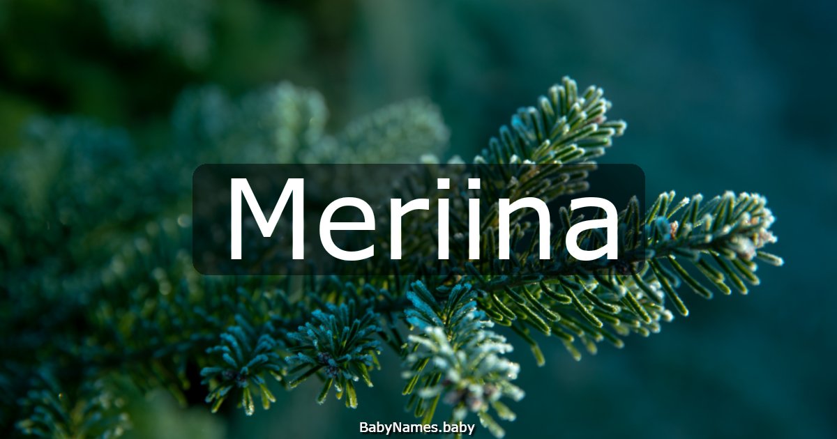 Meriina