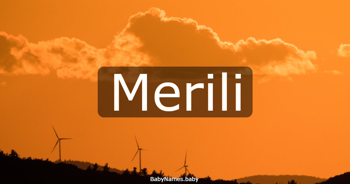 Merili