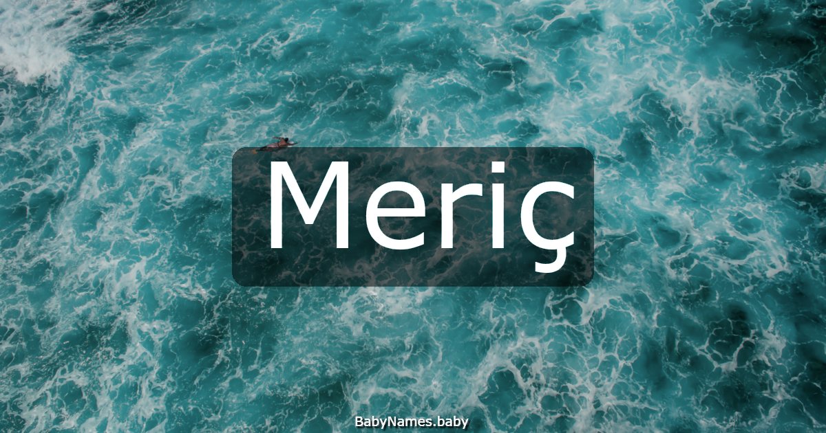 Meriç