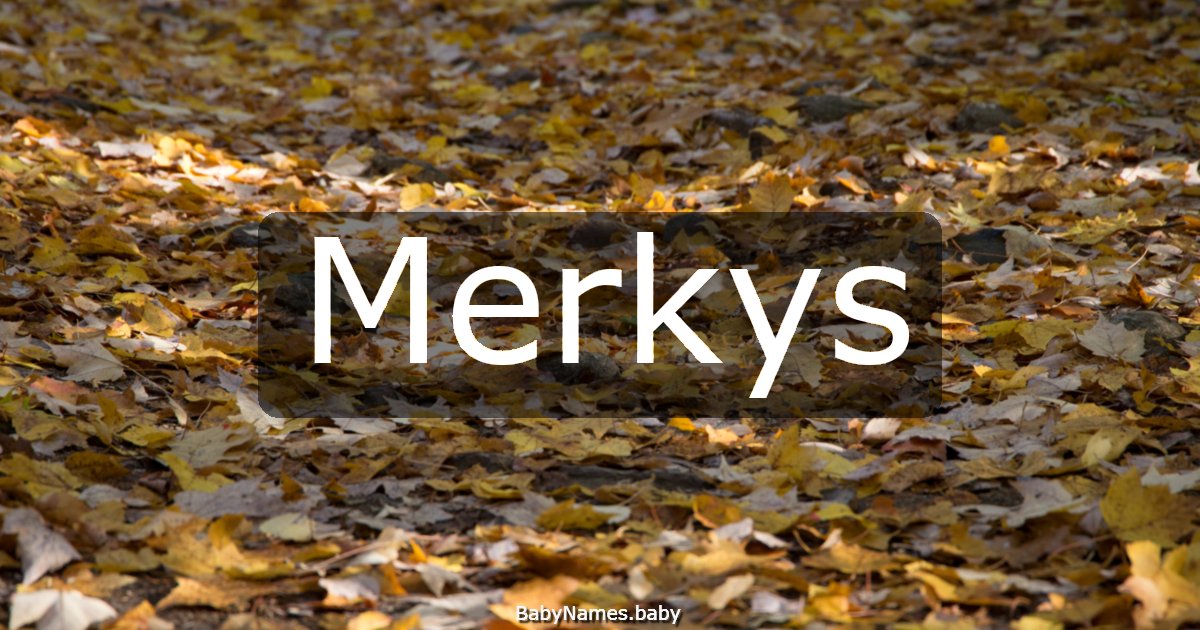 Merkys