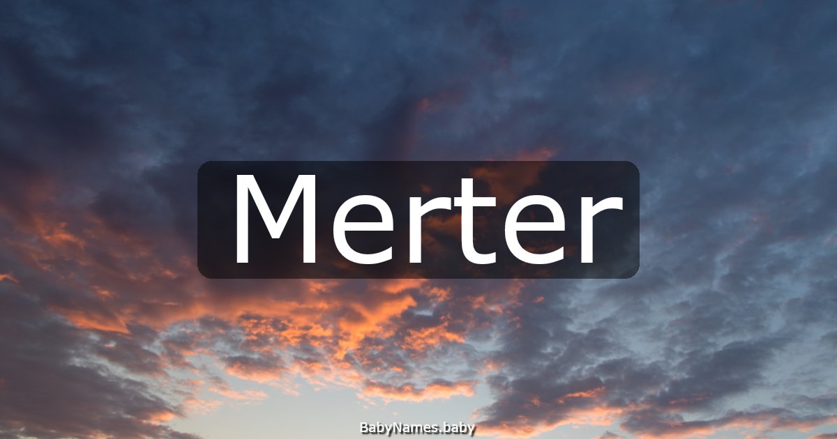 Merter