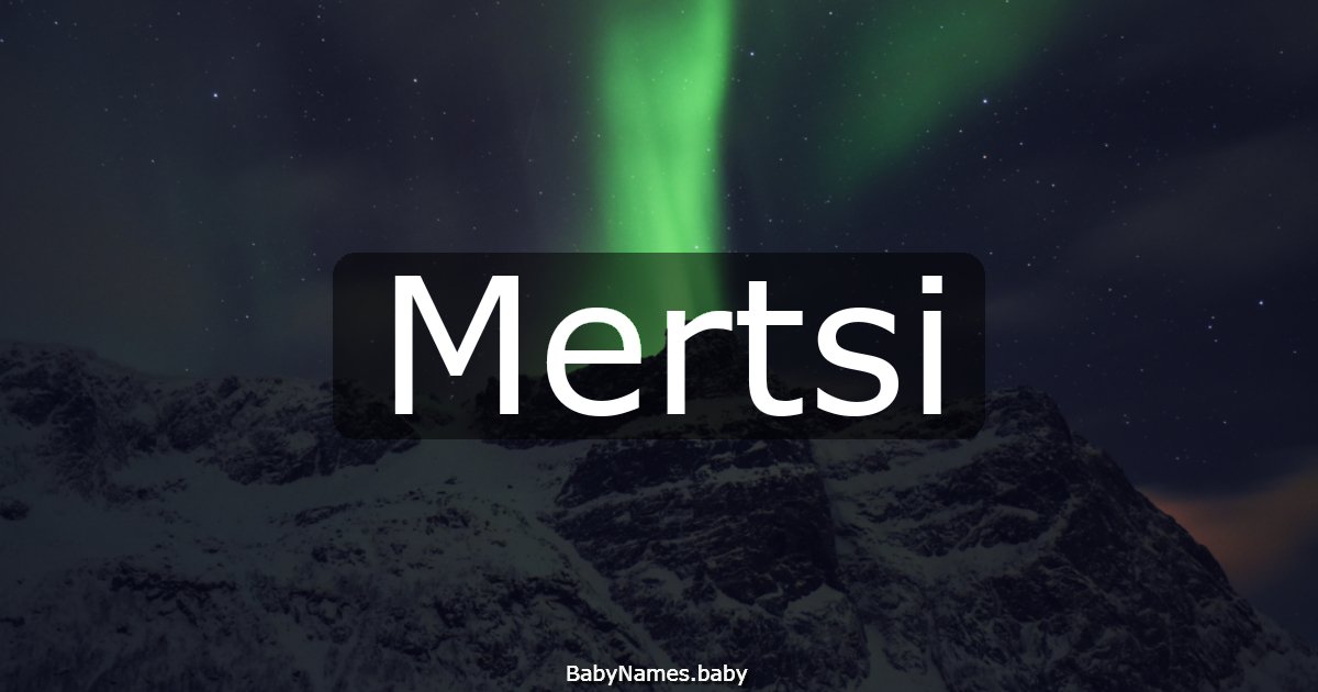 Mertsi