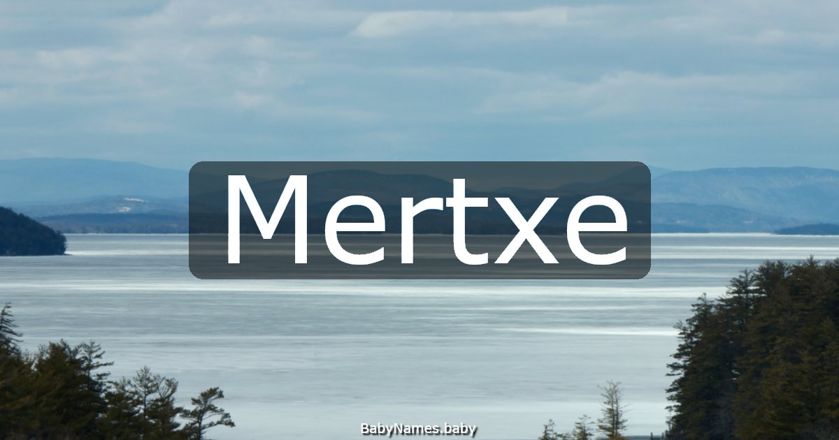 Mertxe