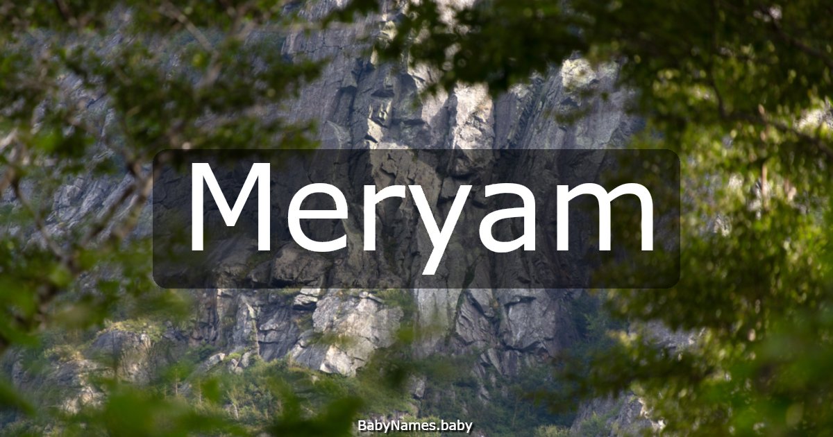 Meryam