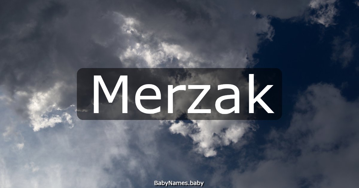 Merzak