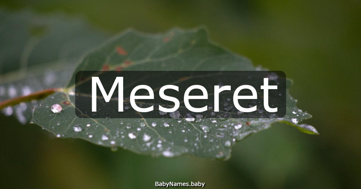 Meseret